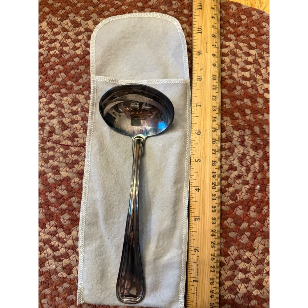 Gorham Gravy Ladle Camellia Silverplate Silver Excellent MCM Serving‎ N104 6.75"